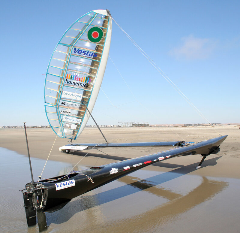 sailboat on a beach