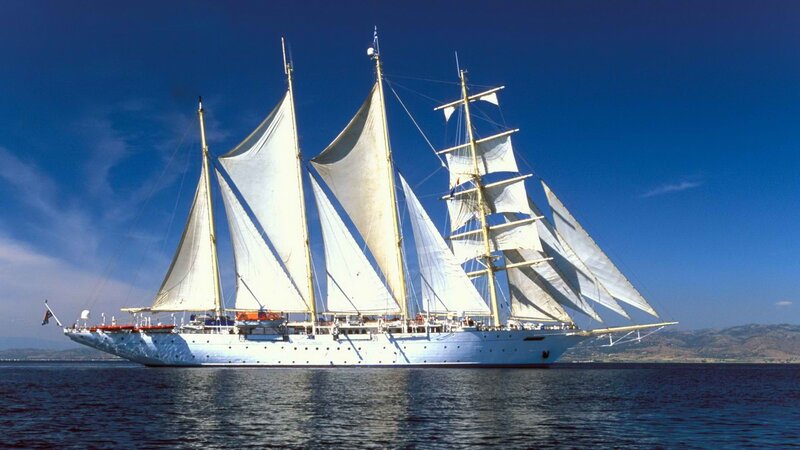 sailboat on calm sea