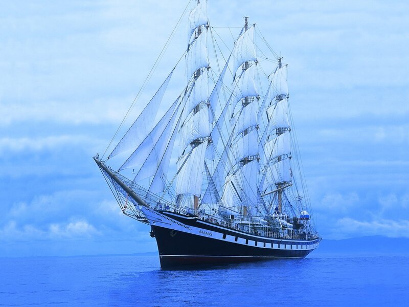 sailboat on calm sea