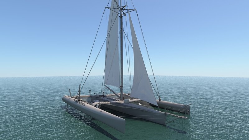 sailboat on calm sea