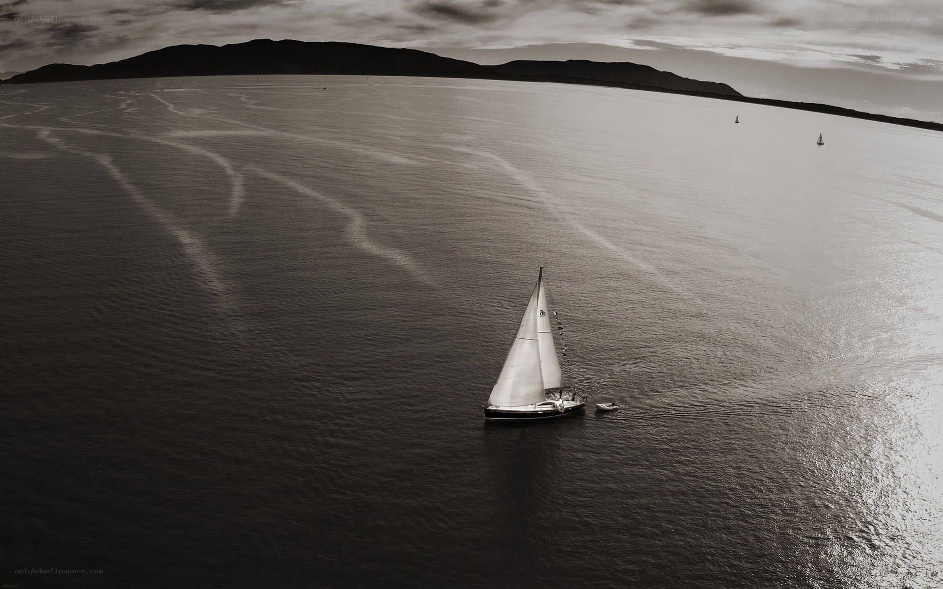 Sailboat on calm waters
