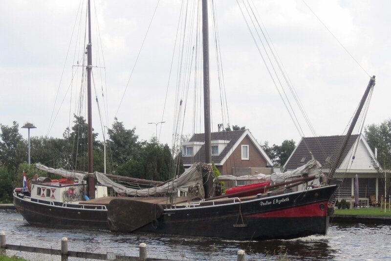 Sailboat on Canal