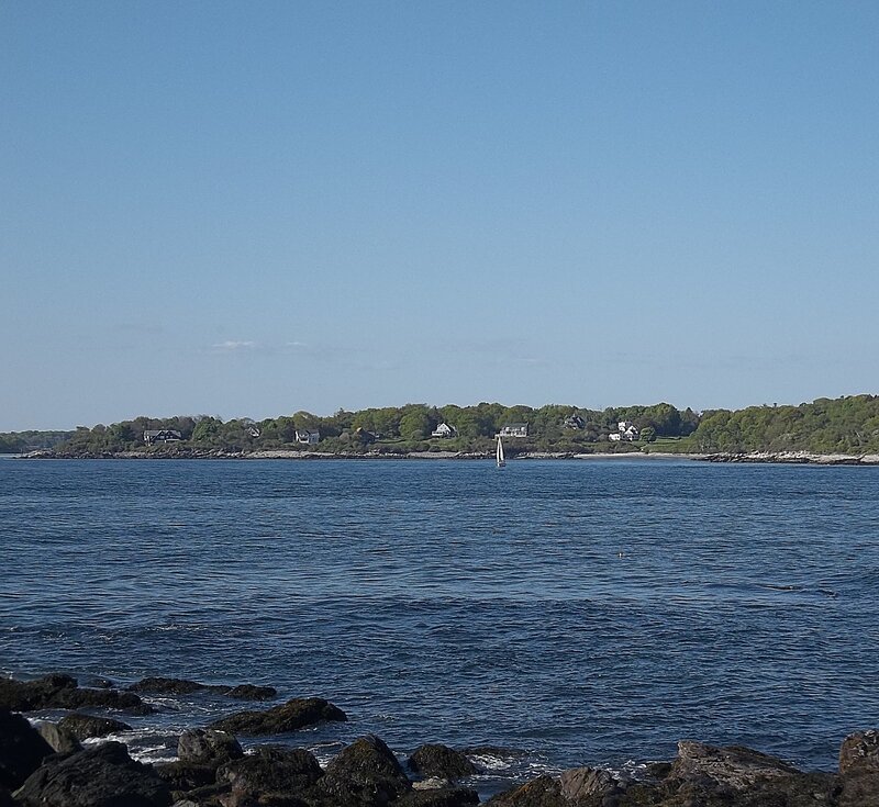 Sailboat on Coastal Water