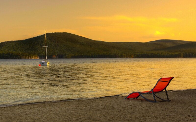 Sailboat on Lake