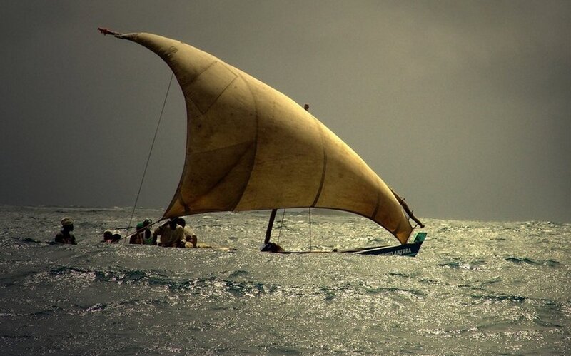 Sailboat on Ocean