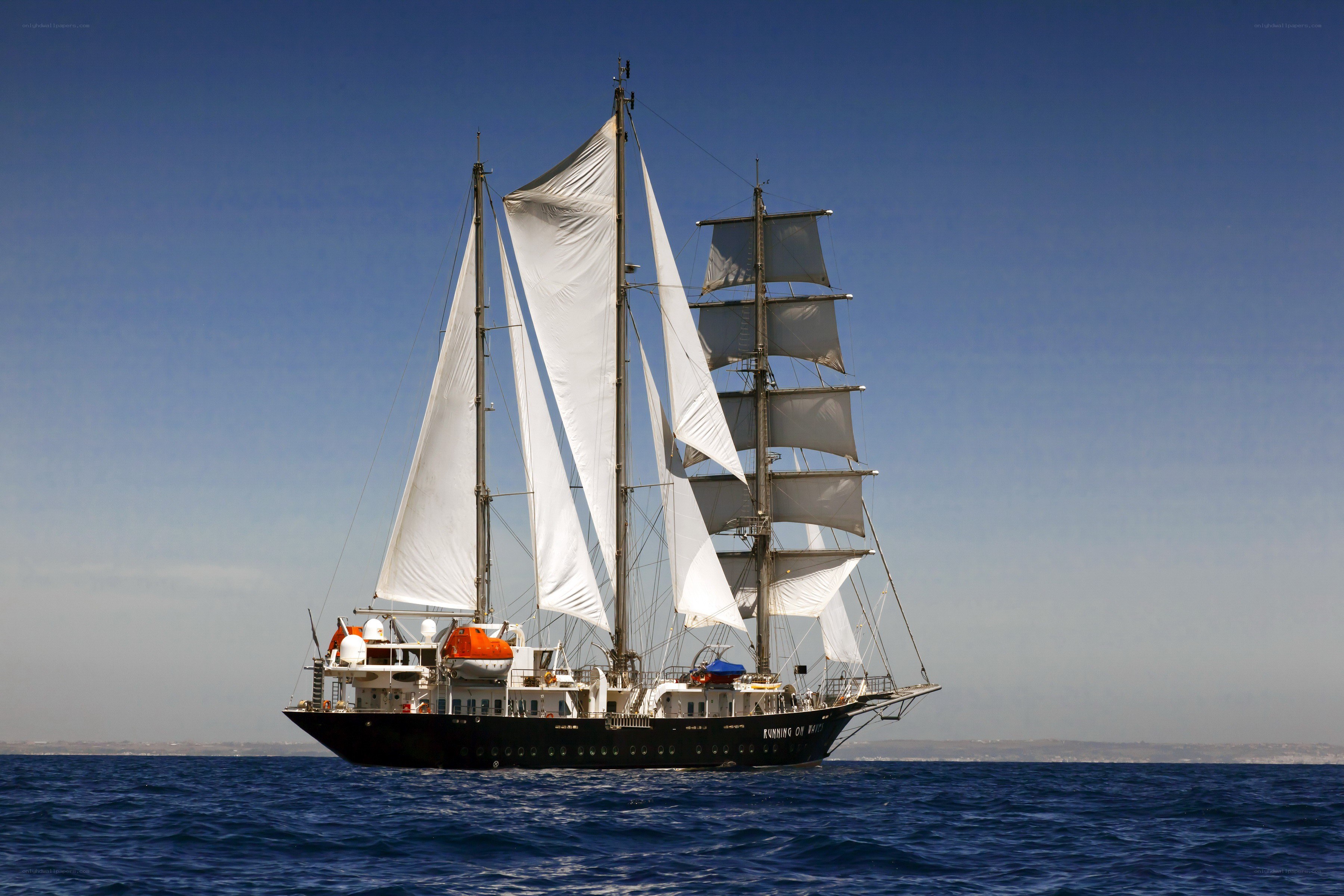 sailboat on open sea