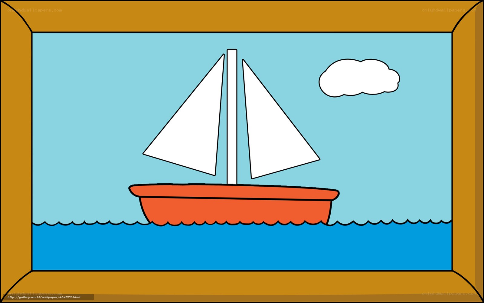 sailboat on the sea