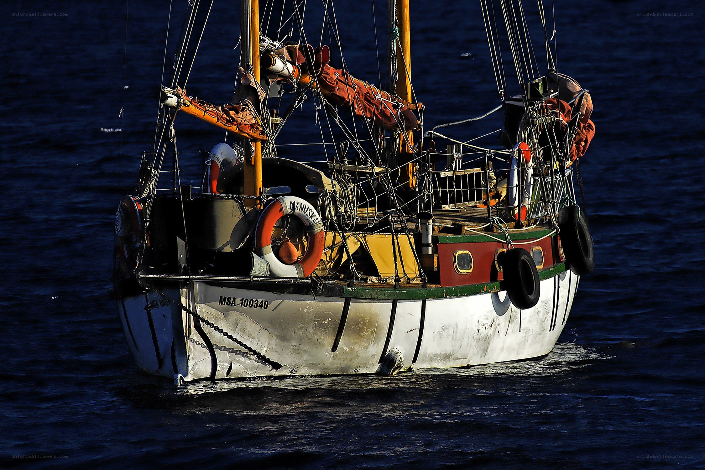 sailboat on the water
