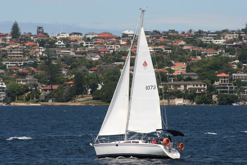 Sailboat on Water — White, Calm, Afternoon
