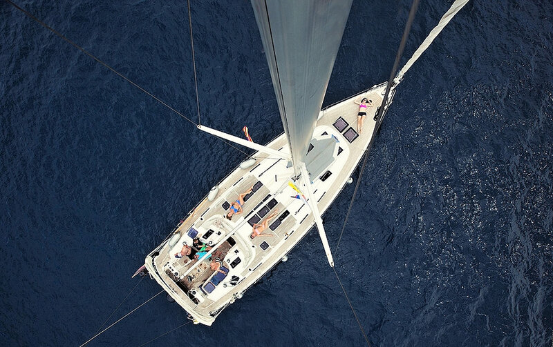 Sailboat with People