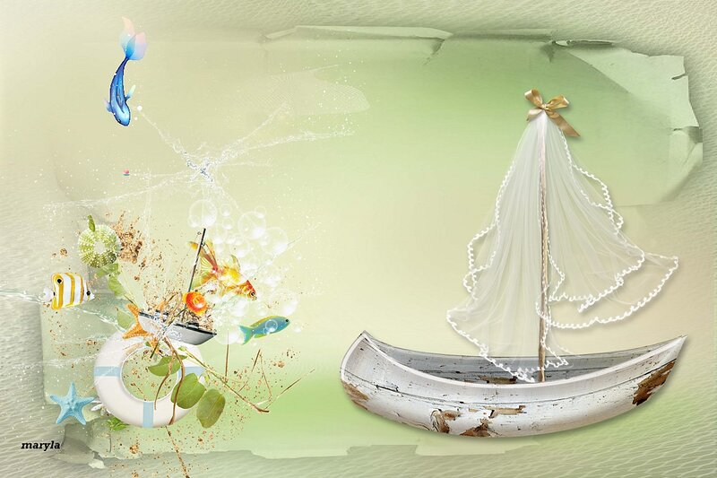 Sailboat with Veil