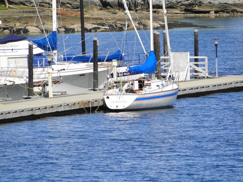 Sailboats at a Dock