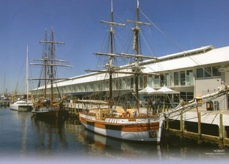Sailboats at Dock