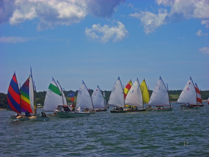 Sailboats in Regatta