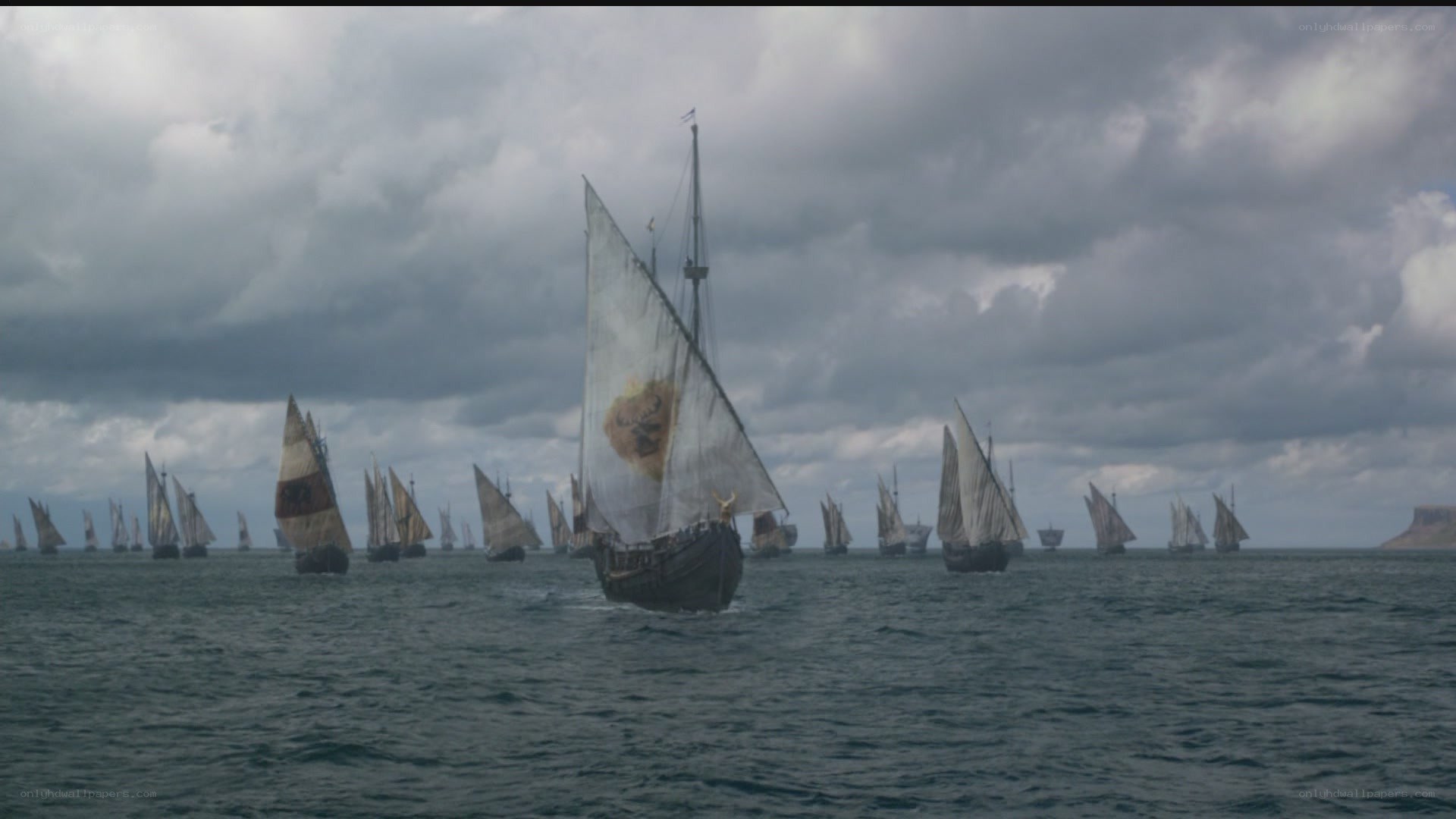sailboats on the sea