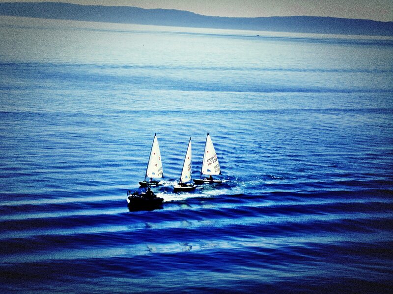 Sailboats on Water