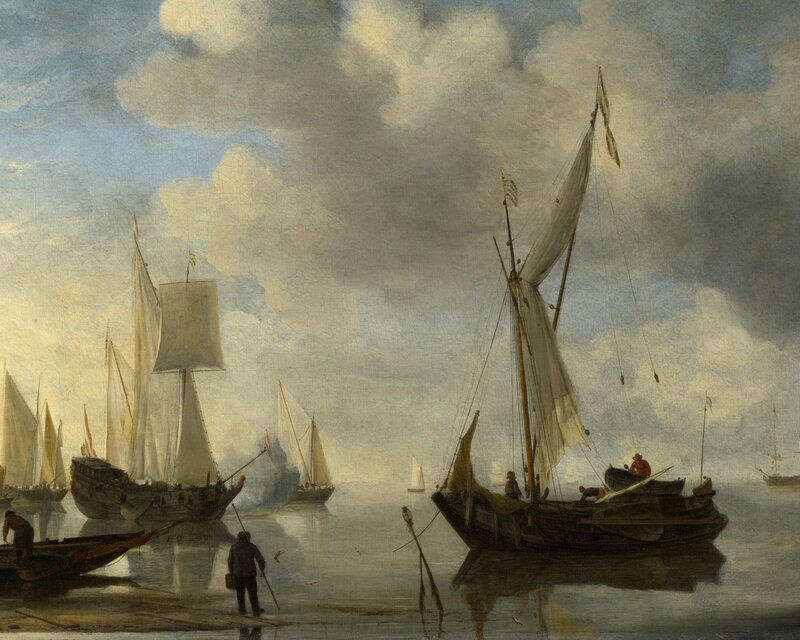 Sailing Boats in Harbor