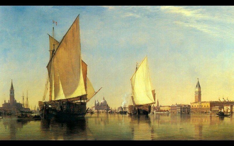 Sailing Boats in Venice