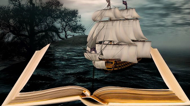Sailing Ship from Book