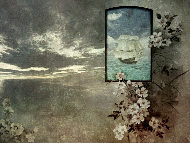 Sailing Ship in Frame