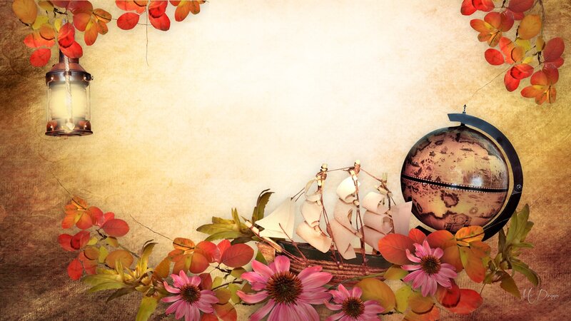 Sailing Ship with Globe