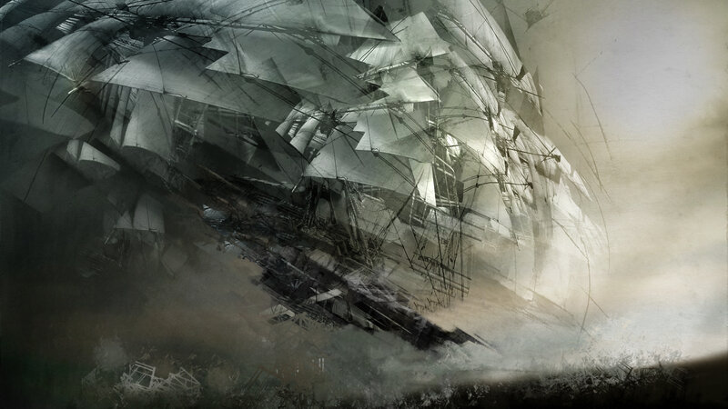 Sailing Ship Wreckage