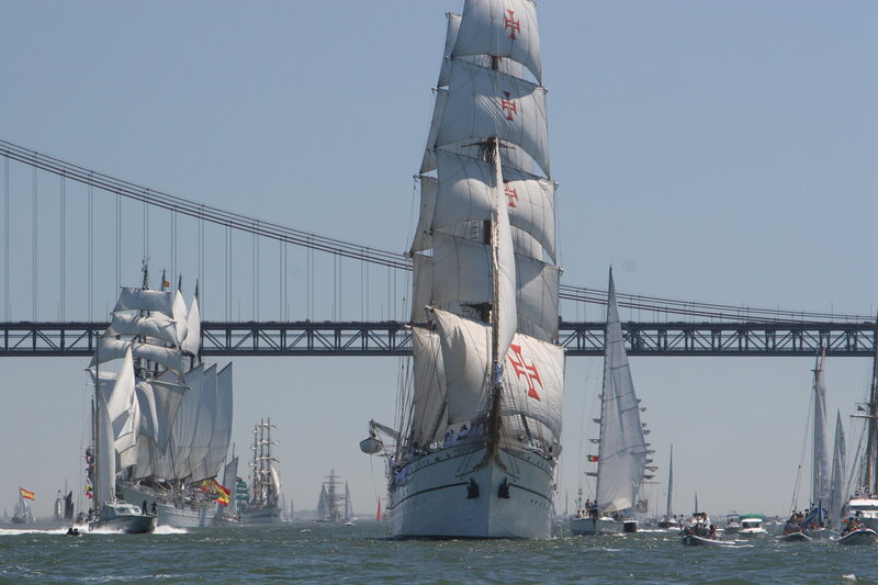 Sailing Ships in Parade