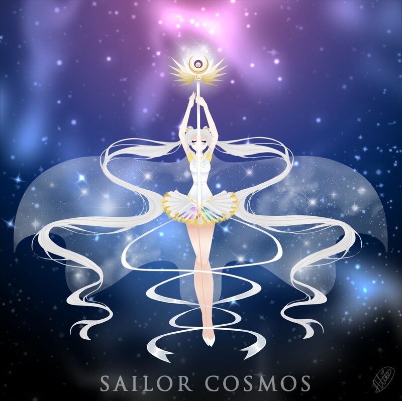 Sailor Cosmos Character — Blue