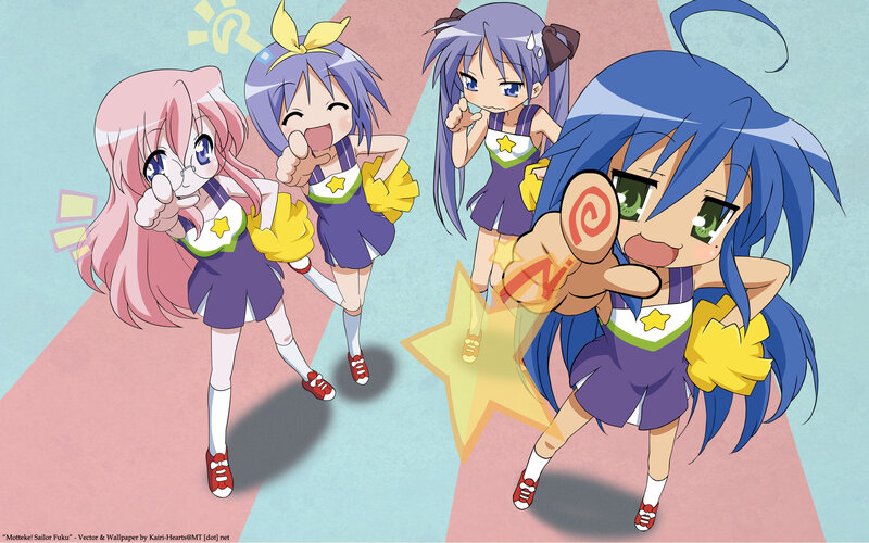 Sailor Fuku cheerleaders