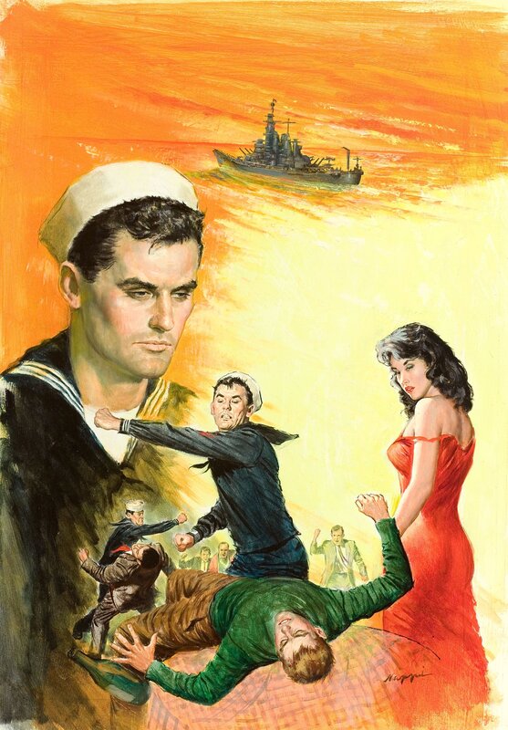 Sailor in conflict with woman