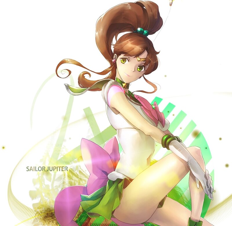 Sailor Jupiter Character — Green