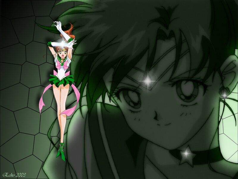 Sailor Jupiter in action