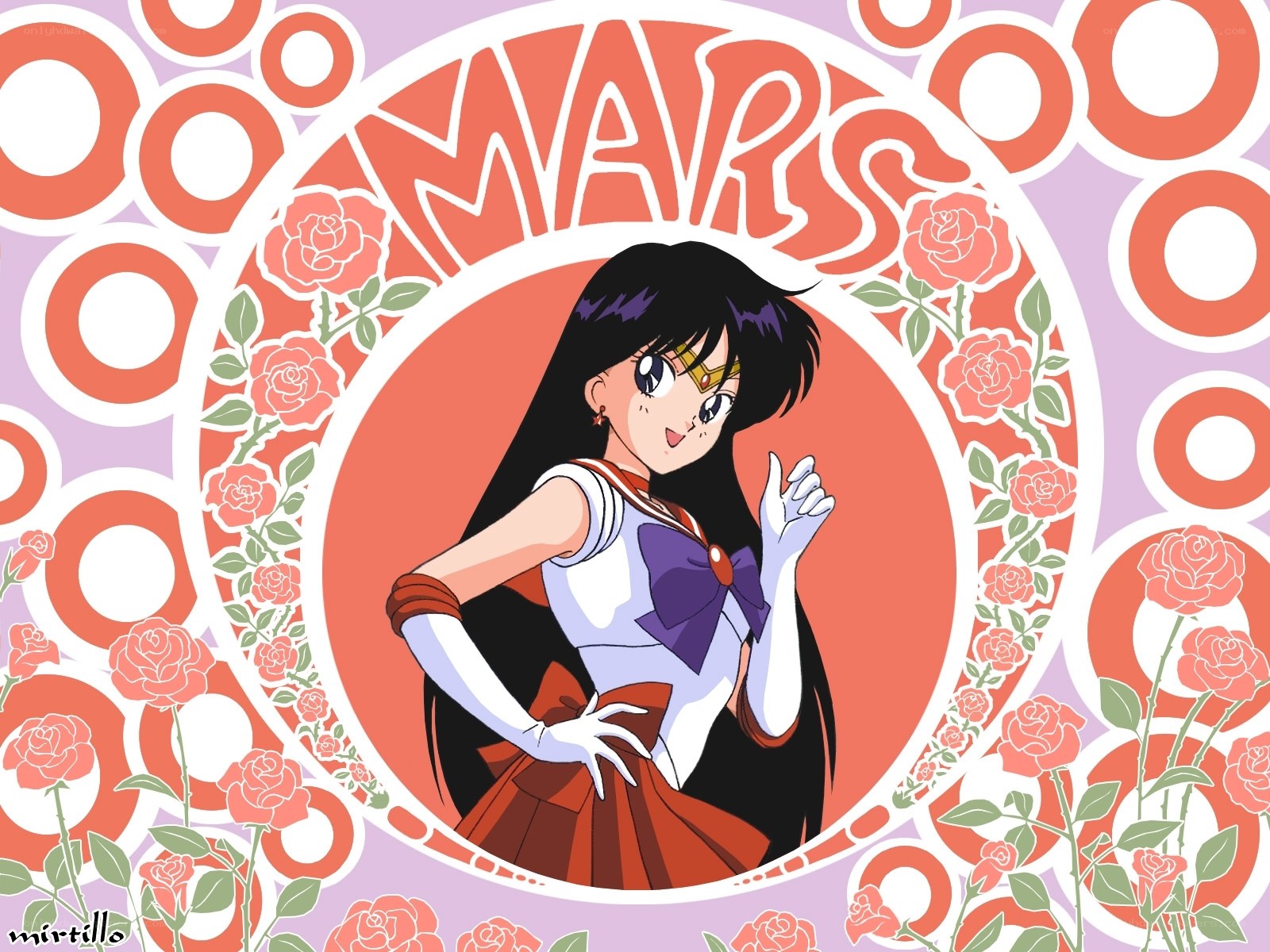 Sailor Mars character art