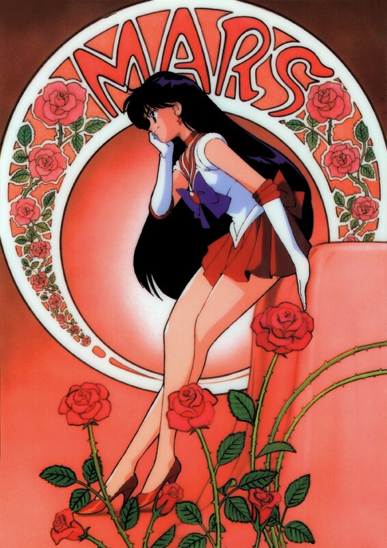 Sailor Mars character art