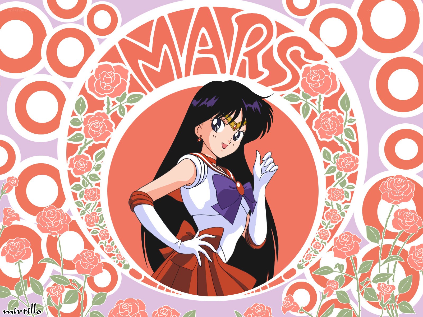 Sailor Mars character art