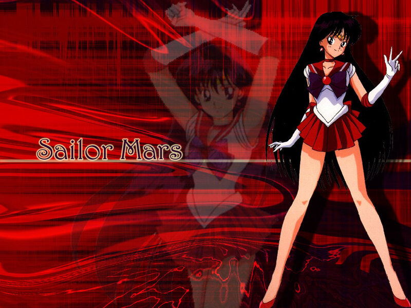 Sailor Mars character art