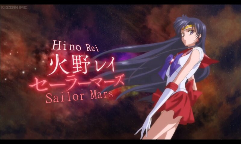 Sailor Mars Character — Purple, Dramatic
