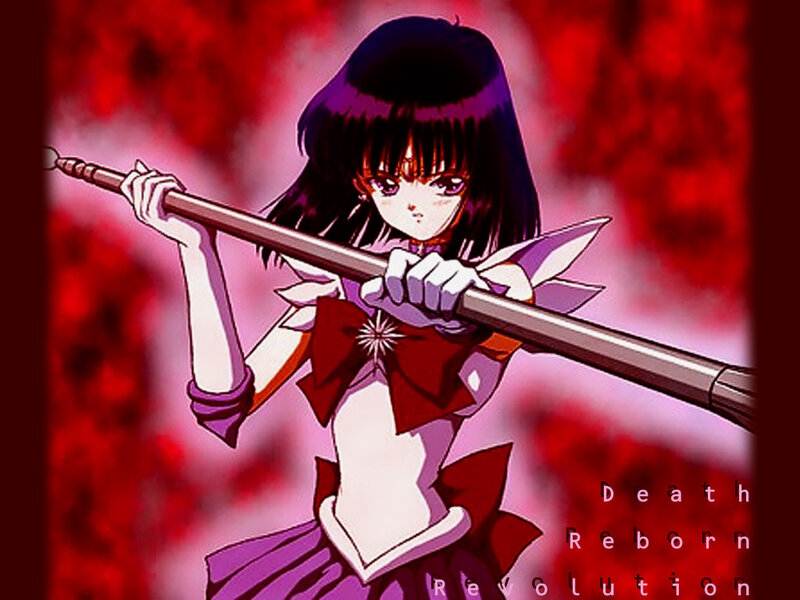 Sailor Mars in battle