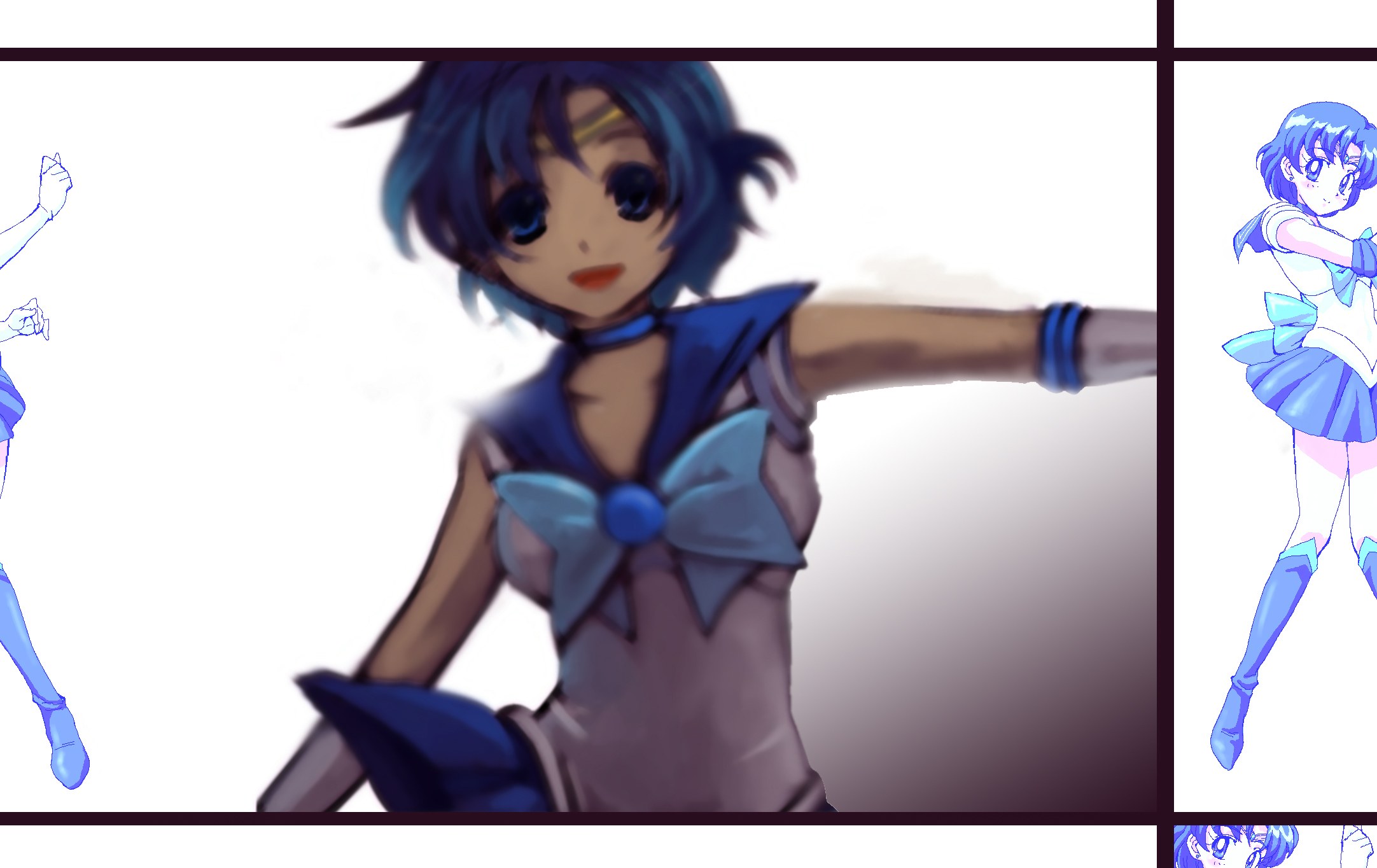 Sailor Mercury character art