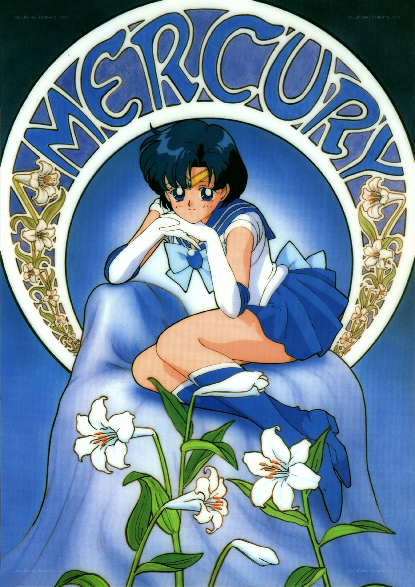 Sailor Mercury character art