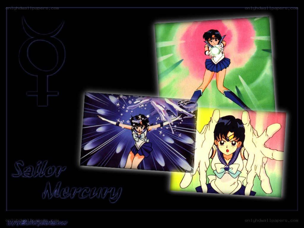 Sailor Mercury collage