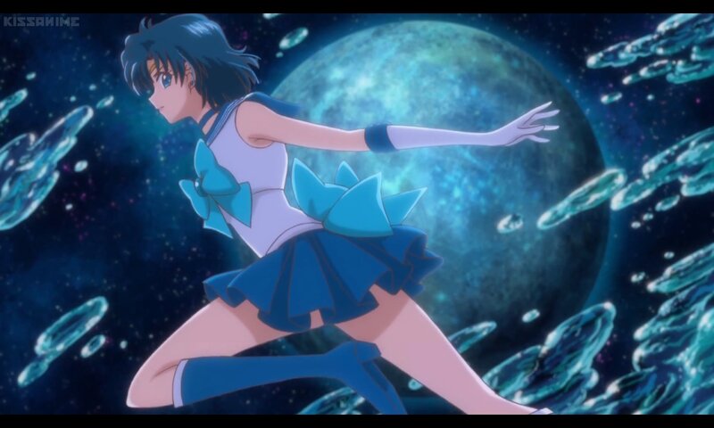 Sailor Mercury in Space