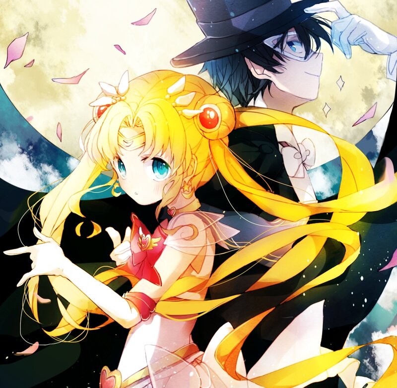 Sailor Moon and a Man — Yellow