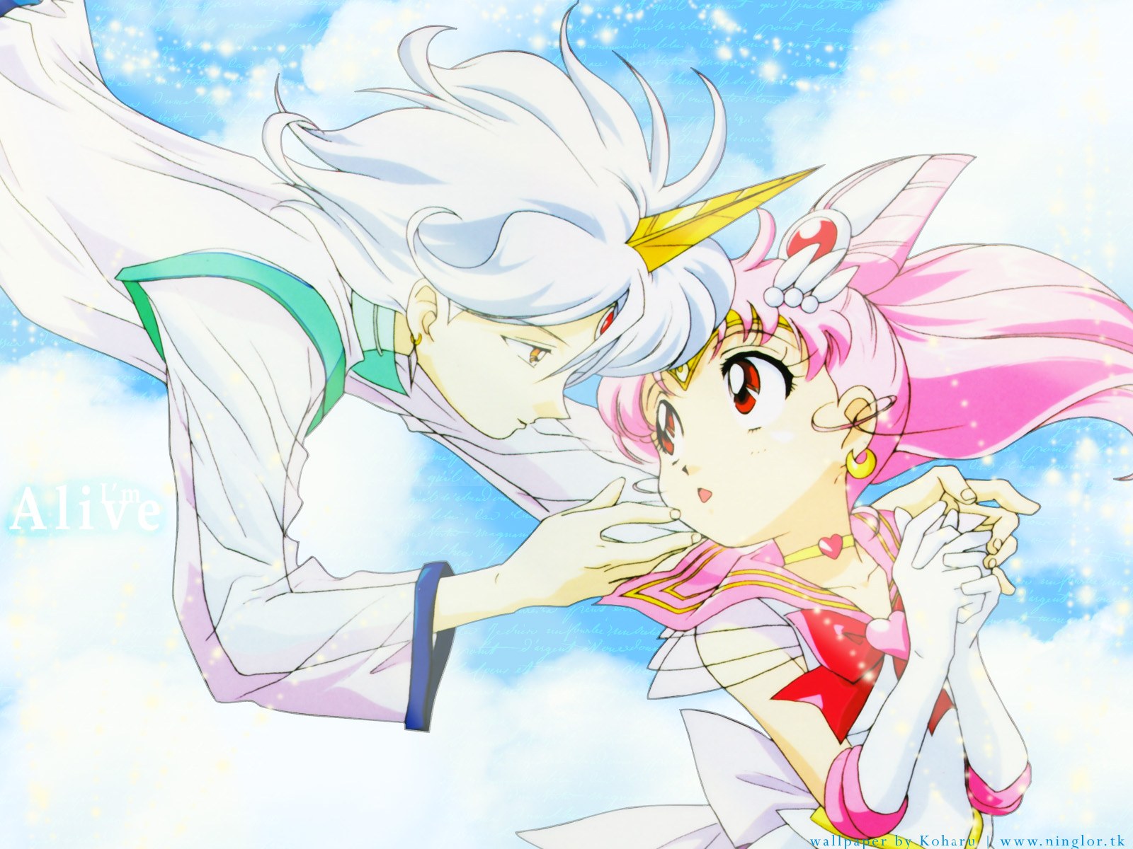 Sailor Moon and a unicorn