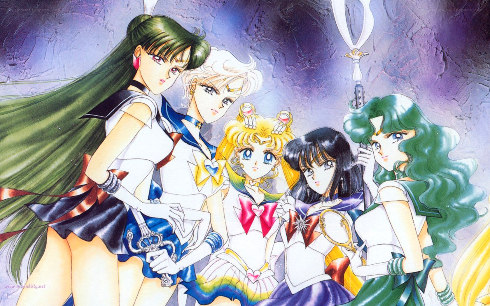 Sailor Moon and allies
