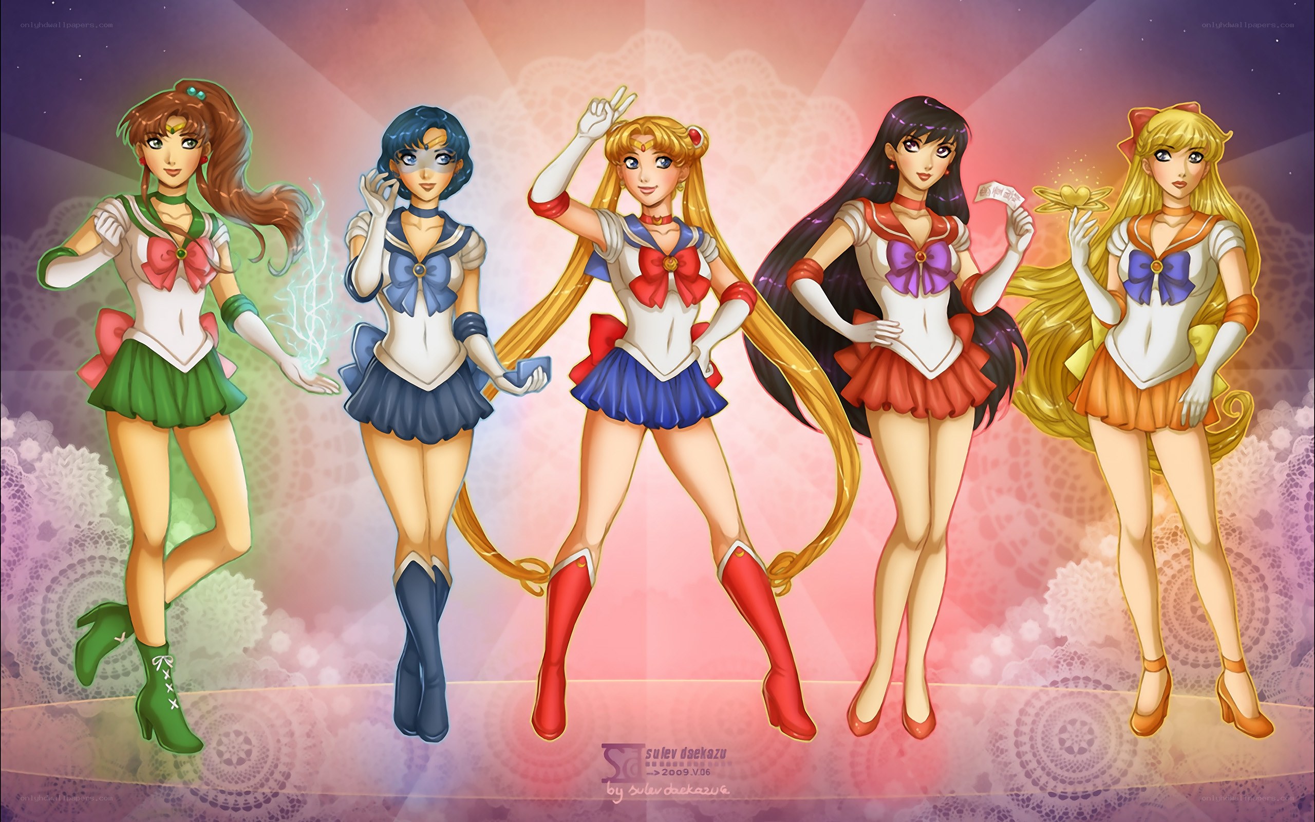 Sailor Moon and allies