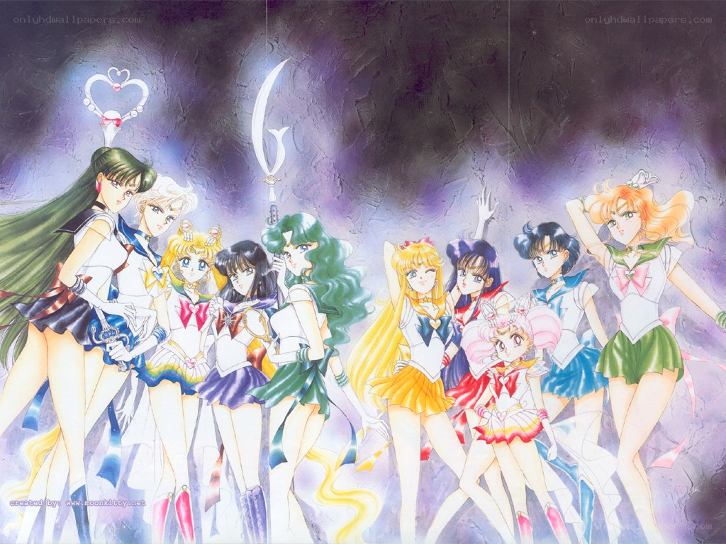 Sailor Moon and allies
