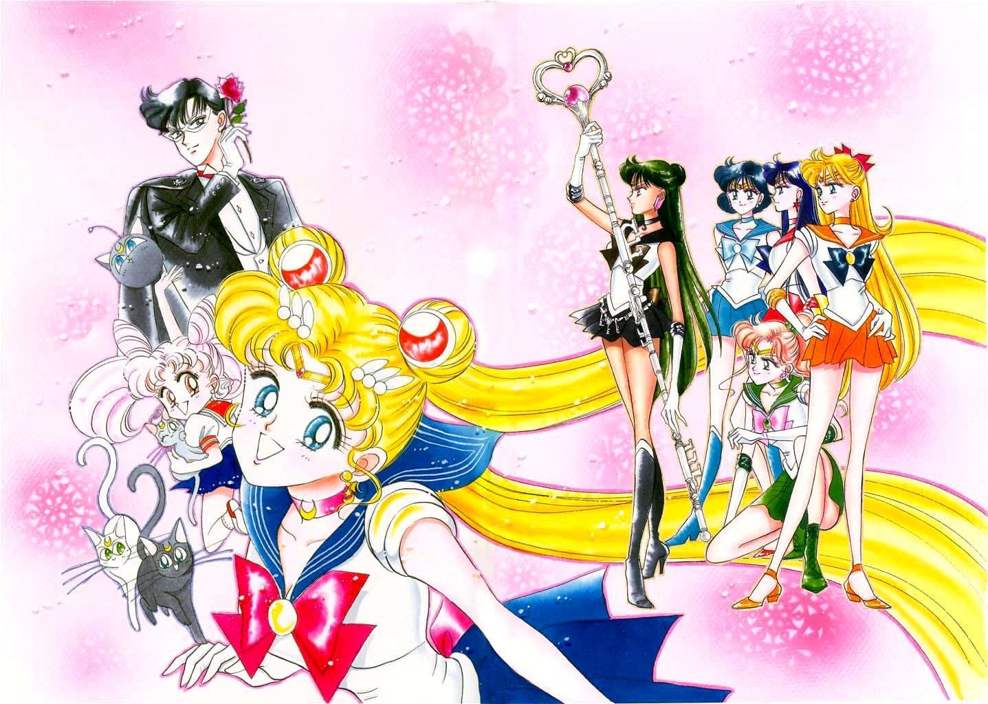 Sailor Moon and allies