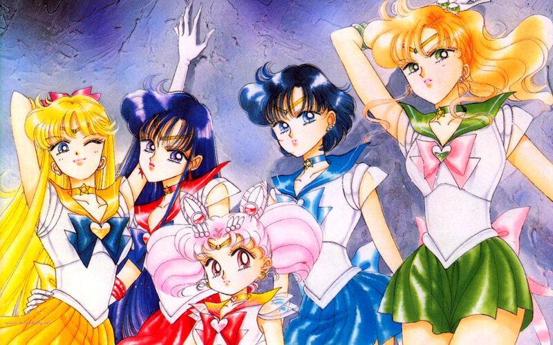 Sailor Moon and allies