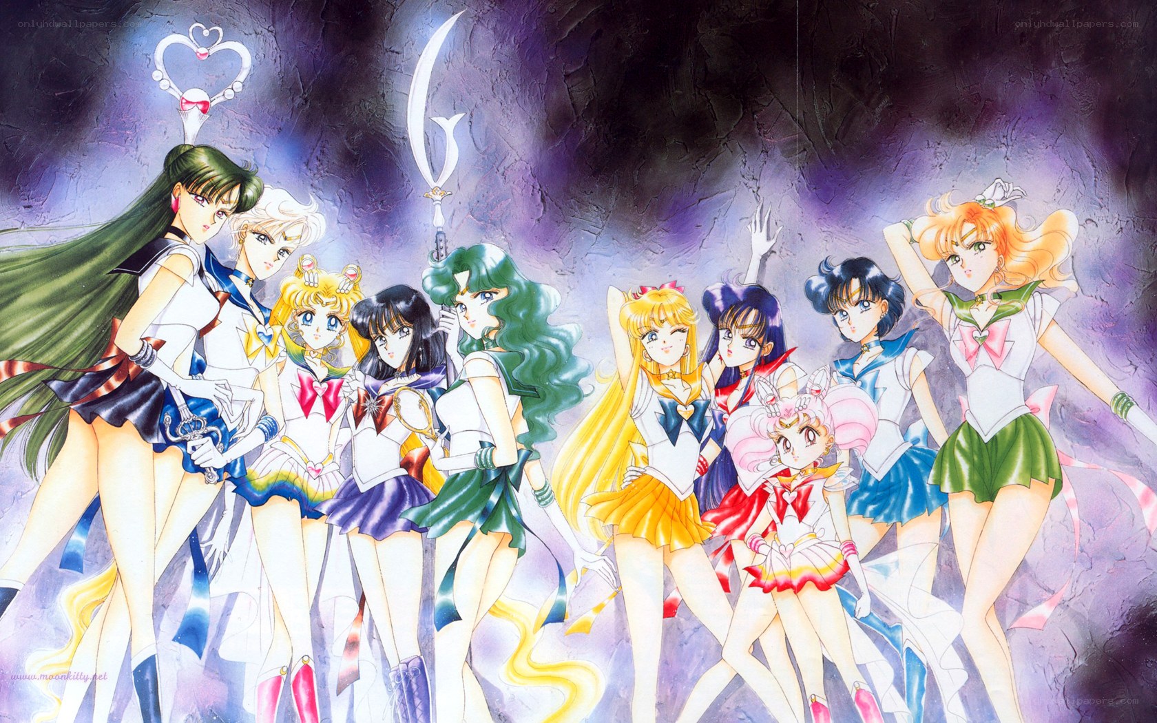 Sailor Moon and allies